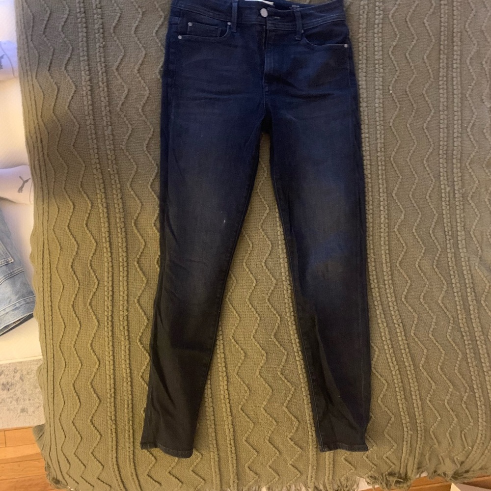 Fidelity high rise black jeans